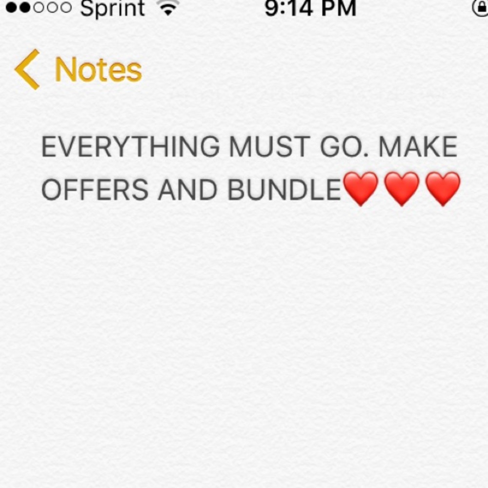 everything must go!